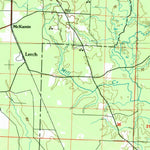 United States Geological Survey Magnolia, AR-LA (1986, 100000-Scale) digital map