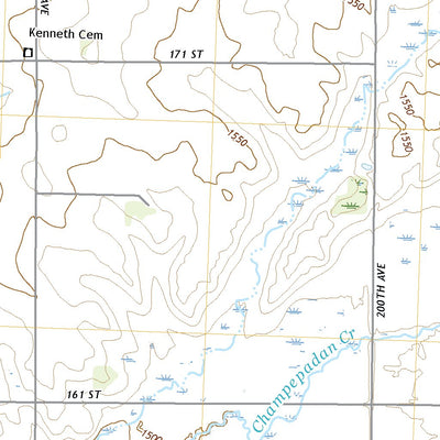 United States Geological Survey Magnolia, MN (2022, 24000-Scale) digital map