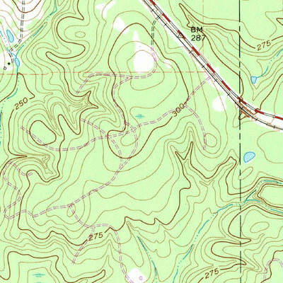 United States Geological Survey Magnolia West, TX (1962, 24000-Scale) digital map