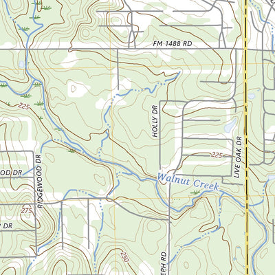 United States Geological Survey Magnolia West, TX (2023, 24000-Scale) digital map