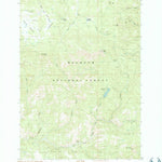 United States Geological Survey Magone Lake, OR (1990, 24000-Scale) digital map