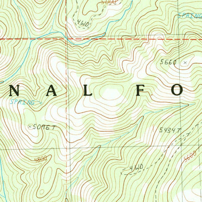 United States Geological Survey Magone Lake, OR (1990, 24000-Scale) digital map