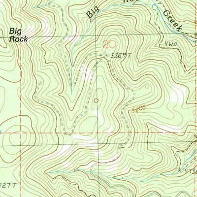 United States Geological Survey Magone Lake, OR (1990, 24000-Scale) digital map