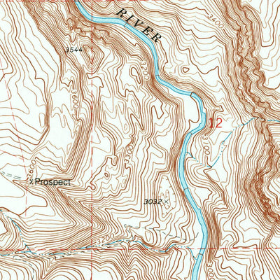United States Geological Survey Magpie Peak, OR (1994, 24000-Scale) digital map