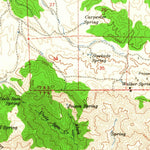United States Geological Survey Magruder Mountain, NV-CA (1957, 62500-Scale) digital map