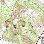 United States Geological Survey Mahaffey, PA (1959, 24000-Scale) digital map