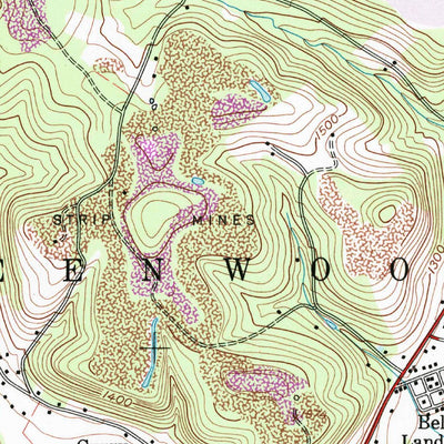 United States Geological Survey Mahaffey, PA (1959, 24000-Scale) digital map
