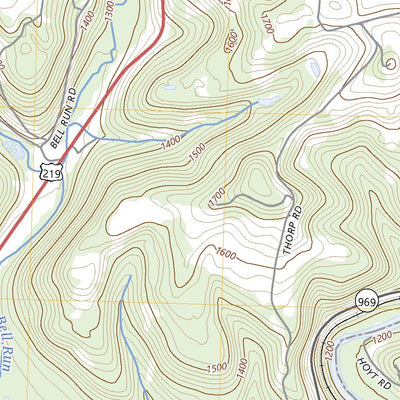 United States Geological Survey Mahaffey, PA (2023, 24000-Scale) digital map