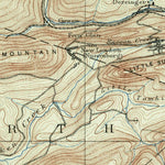 United States Geological Survey Mahanoy, PA (1892, 62500-Scale) digital map