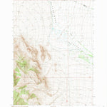 United States Geological Survey Mahogany Hill, ID (1989, 24000-Scale) digital map