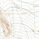 United States Geological Survey Mahogany Hill, ID (1989, 24000-Scale) digital map