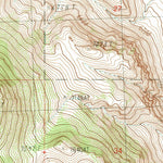 United States Geological Survey Mahogany Hill, ID (1989, 24000-Scale) digital map