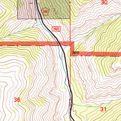 United States Geological Survey Mahogany Point, UT (2001, 24000-Scale) digital map
