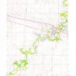 United States Geological Survey Mahomet, IL (1970, 24000-Scale) digital map