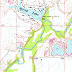 United States Geological Survey Mahomet, IL (1970, 24000-Scale) digital map