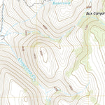 United States Geological Survey Mahon Creek, OR (2020, 24000-Scale) digital map