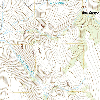 United States Geological Survey Mahon Creek, OR (2020, 24000-Scale) digital map