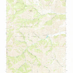 United States Geological Survey Mahoney Butte, ID (1967, 24000-Scale) digital map
