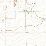 United States Geological Survey Mahoney Hill, MT (1965, 24000-Scale) digital map