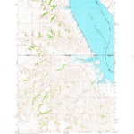 United States Geological Survey Mahto NE, SD-ND (1966, 24000-Scale) digital map