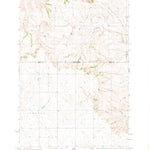 United States Geological Survey Mahto NW, SD-ND (1966, 24000-Scale) digital map
