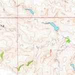 United States Geological Survey Mahto NW, SD-ND (1966, 24000-Scale) digital map