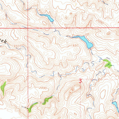 United States Geological Survey Mahto NW, SD-ND (1966, 24000-Scale) digital map