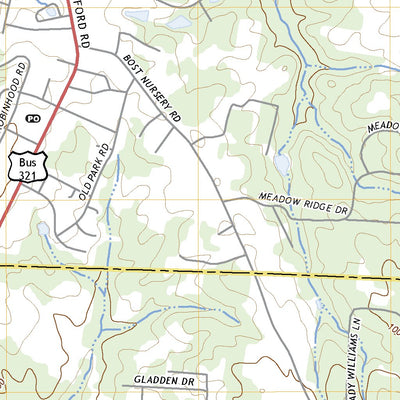 United States Geological Survey Maiden, NC (2022, 24000-Scale) digital map