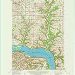 United States Geological Survey Maiden Rock, WI-MN (1950, 62500-Scale) digital map