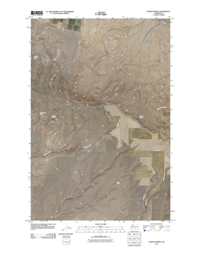 United States Geological Survey Maiden Spring, WA (2011, 24000-Scale) digital map