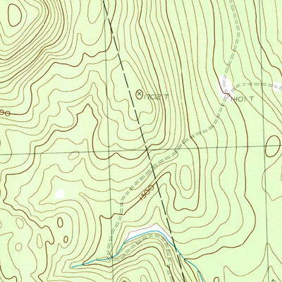 United States Geological Survey Maidstone Lake, VT-NH (1988, 24000-Scale) digital map