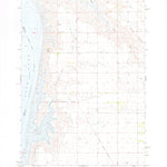 United States Geological Survey Mail Shack Creek, SD (1973, 24000-Scale) digital map