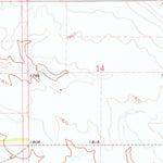 United States Geological Survey Mail Shack Creek, SD (1973, 24000-Scale) digital map