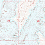 United States Geological Survey Mail Shack Creek, SD (1973, 24000-Scale) digital map
