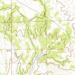 United States Geological Survey Mailbox Hill, MT (1980, 24000-Scale) digital map