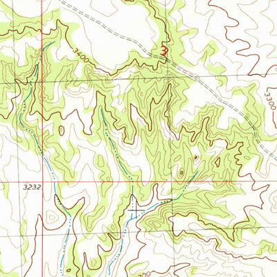 United States Geological Survey Mailbox Hill, MT (1980, 24000-Scale) digital map