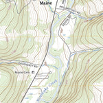 United States Geological Survey Maine, NY (2023, 24000-Scale) digital map