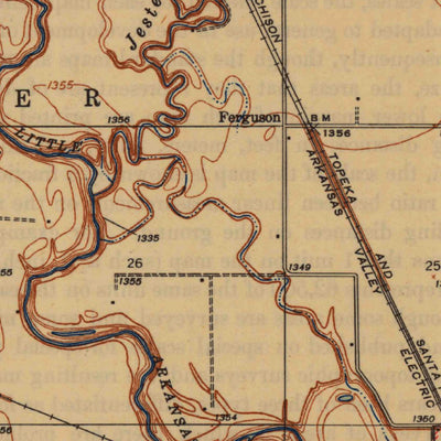 United States Geological Survey Maize, KS (1942, 31680-Scale) digital map