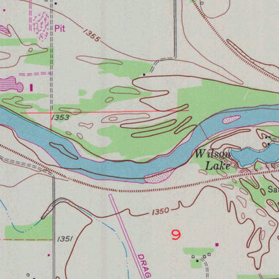 United States Geological Survey Maize, KS (1961, 24000-Scale) digital map