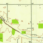 United States Geological Survey Majenica, IN (1952, 24000-Scale) digital map