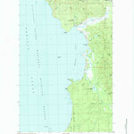 United States Geological Survey Makah Bay, WA (1984, 24000-Scale) digital map