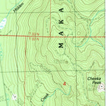 United States Geological Survey Makah Bay, WA (1984, 24000-Scale) digital map