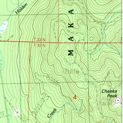 United States Geological Survey Makah Bay, WA (1984, 24000-Scale) digital map