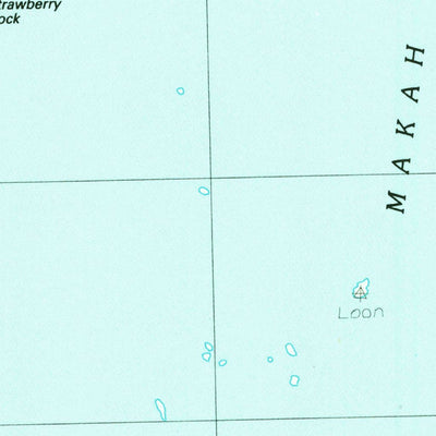 United States Geological Survey Makah Bay, WA (1984, 24000-Scale) digital map