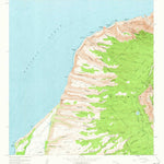 United States Geological Survey Makaha Point, HI (1965, 24000-Scale) digital map