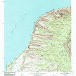 United States Geological Survey Makaha Point, HI (1983, 24000-Scale) digital map