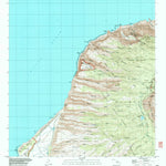 United States Geological Survey Makaha Point, HI (1991, 24000-Scale) digital map