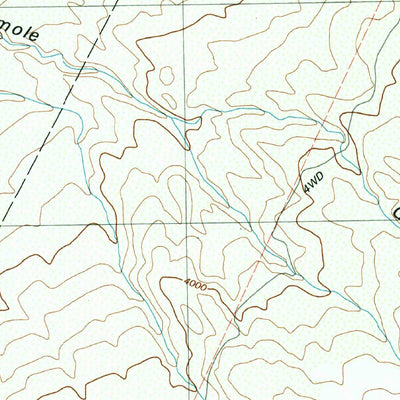 United States Geological Survey Makahalau, HI (1993, 24000-Scale) digital map
