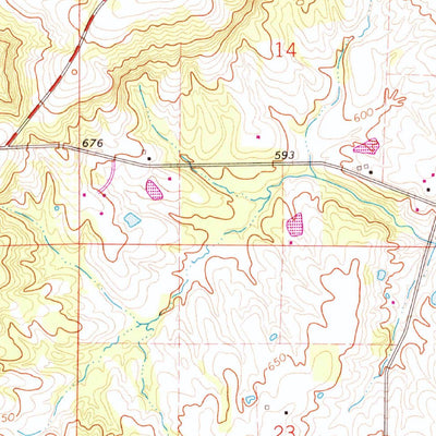 United States Geological Survey Makanda, IL (1966, 24000-Scale) digital map