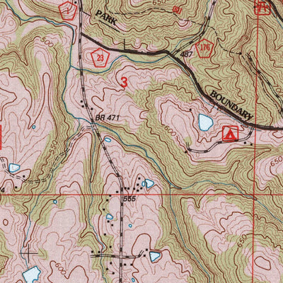 United States Geological Survey Makanda, IL (1996, 24000-Scale) digital map